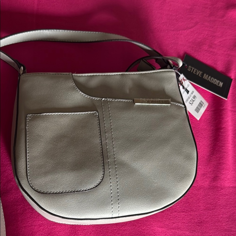 Steve Madden Cream Shoulder Bag